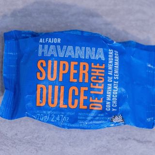 Alfajor Havanna Super Dulce de Leche Sin Tacc