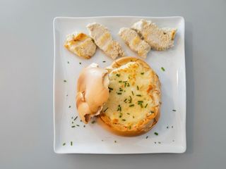 Fundiu de queso pan de 200 gramos