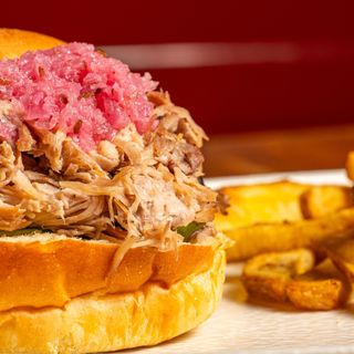 Hamburguesa El Lechón