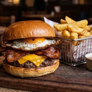 Full Burger con Patatas