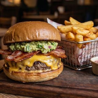 Tex Mex Burger Con Patatas
