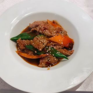 Ternera con verduras