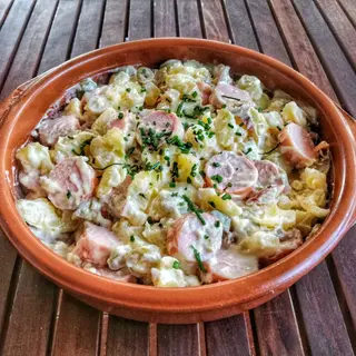 Champiñones al chile chipotle con huevo y migas