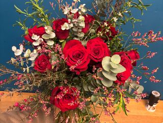 San Valentín 12 rosas