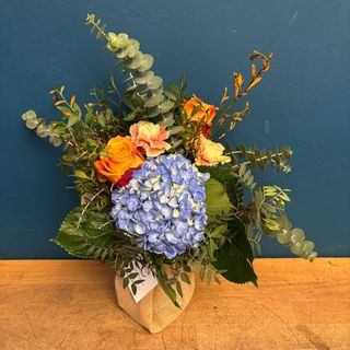 Ramo Hortensia y naranjas