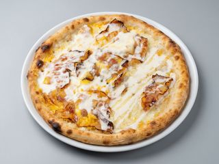Pizza carbonara 