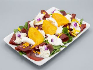 Ensalada de melocotón 