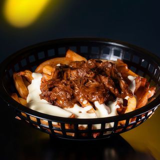 Patatas PULLED CHEESE