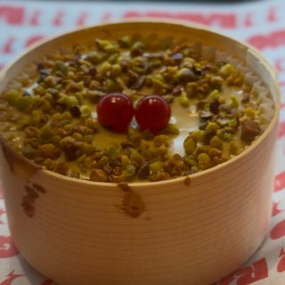 Tarta de queso artesana pistacho (2 personas)