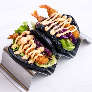 Bao de langostino tempura (2 uds)