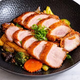 Chopsuey de pato Pekinés