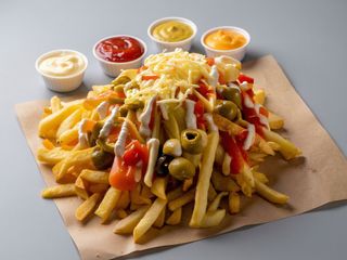 Patatas Express Vegetarianas