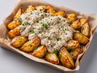 Patata al horno trufada