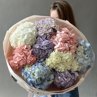 ramo de 9 hortensias