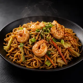 113. Yakisoba Con Gambas