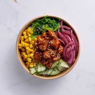 Poke Salmón Lovers (Mediano)