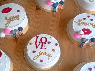 Mini tarta regalo love kinder