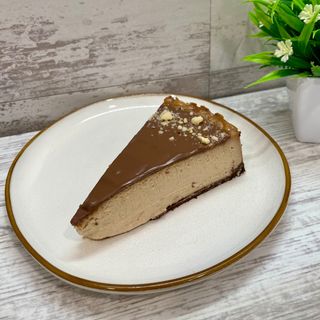 Tarta de queso de nutella