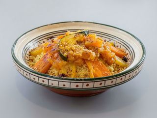 Cous cous de pollo con verduras