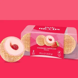 224.Mochi Fresa Cheesecake 2u