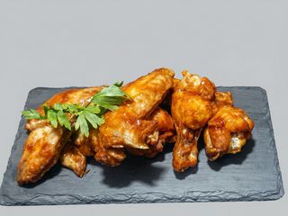 Alitas de pollo bbq