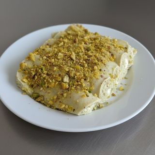Tiramisú de pistachos
