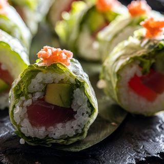 Bamboo Atún roll