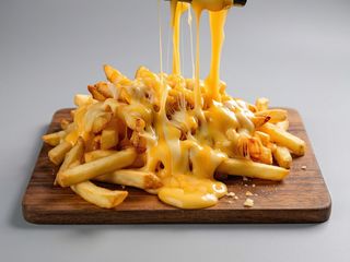 Patatas fritas con Queso