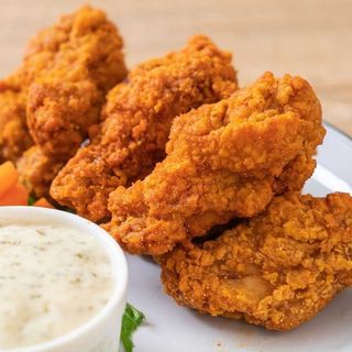 Pollo frito Alitas(4 Uds.)