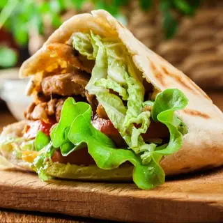 Doner Con Pan Tostado (Grande)