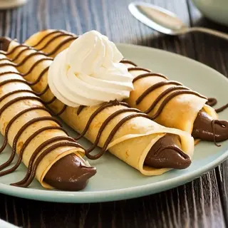 Crepe con chochio 