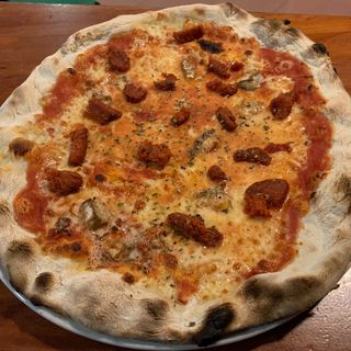 Pizza Menorquina (32 Cm. Aprox.)