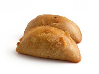 2 Mini empanadas de carne mechada