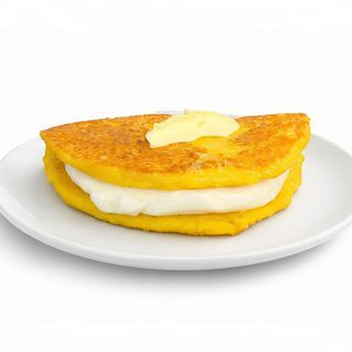 Cachapa mediana con queso