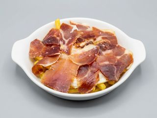 Huevos Rotos Con Jamón De Teruel D.O.P