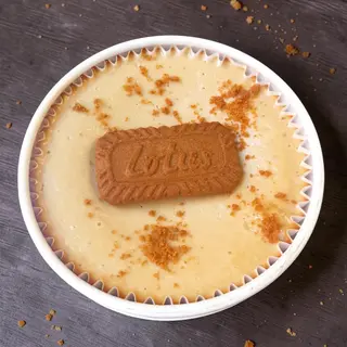 Tarta de queso y café con galleta Lotus (2-3 personas)