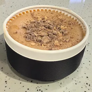 Tarta de queso y galleta Kit Kat (2-3 personas)