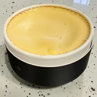 Tarta de queso con chocolate Blanco Belga y limón (2-3 raciones)