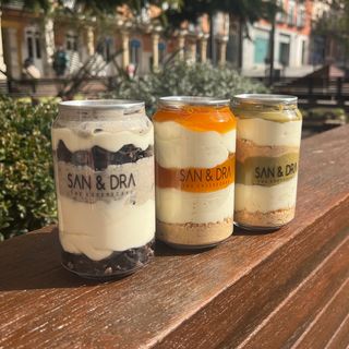 Cheesecake PET crema Pistacho