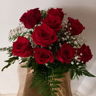 Ramo 12 Rosas Rojas