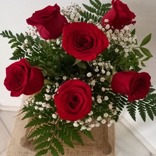 Ramo 6 Rosas Rojas