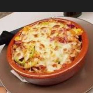 Menú 10. gratindo plato