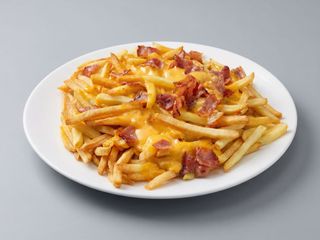 Patatas Con Cheddar Y Bacon