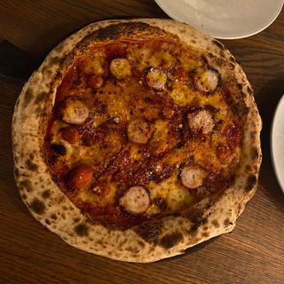 Pizza polpo di nuestra ria