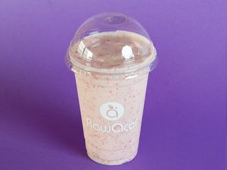 Frozen Yogurt Smoothie Plátano y Fresa