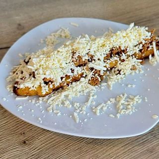 Platano maduro con queso