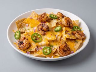 NACHOS CON CHEESE Prawns