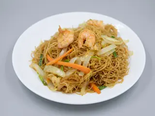 21. Fideos con Gamba picante