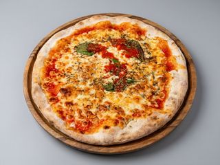Bis atún y champiñones (29 cm.)