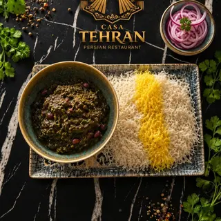 Estofado de Hierbas y Ternera (Ghorme Sabzi)